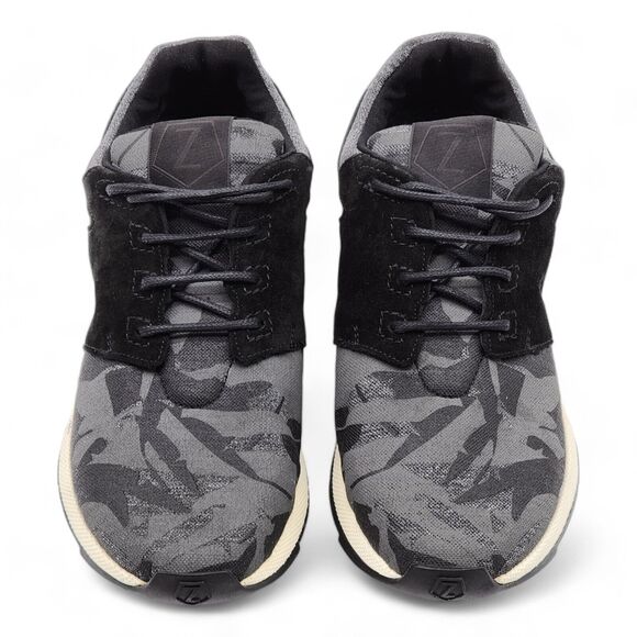 Z Zegna Casual Camouflage Racer Sneakers in Gray 7.5 - Picture 3 of 9
